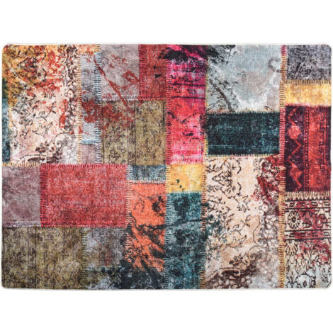 Tapis lavable multicolore 400x300 antidérapant (1/5)