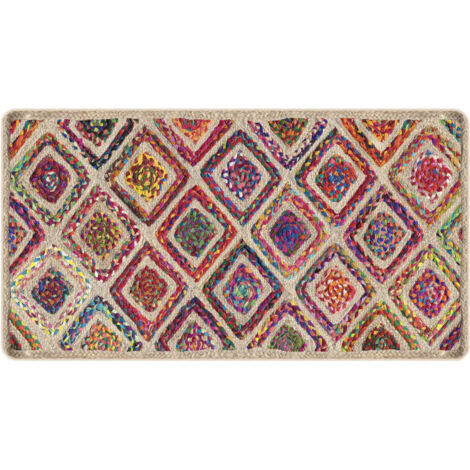 Tapis lavable multicolore 80x150 antidérapant (1/5)