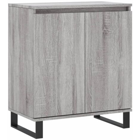 Buffet Sonoma gris 60x35x70 Bois d'ingénierie (1/5)