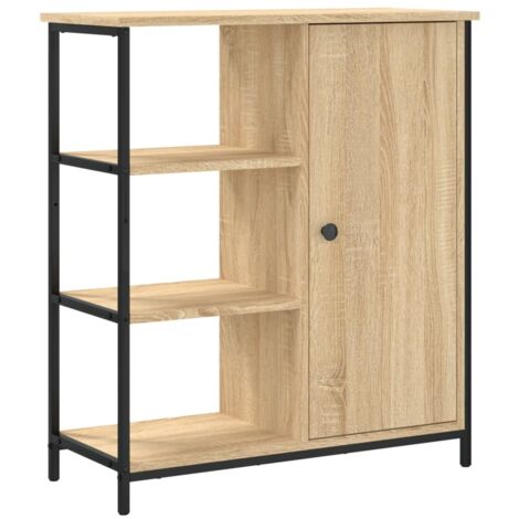 Buffet chêne sonoma 70x30x80 bois d'ingénierie (1/5)