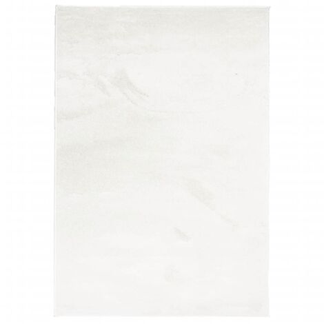 Tapis OVIEDO à poils courts crème 160x230 (1/5)