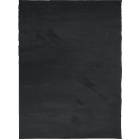 Tapis OVIEDO à poils courts noir 240x340 (1/5)