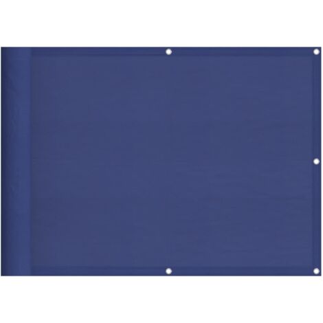 Écran de balcon bleu 75x800 100% polyester oxford (1/5)