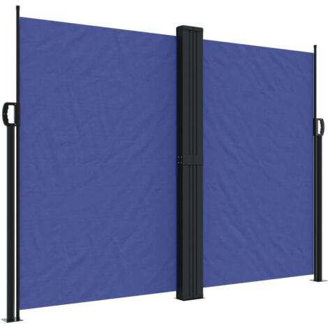 Auvent latéral rétractable bleu 180x1200 (1/5)