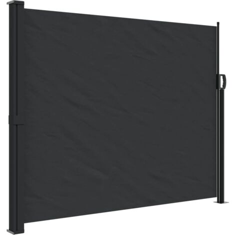 Auvent latéral rétractable noir 160x300 (1/5)