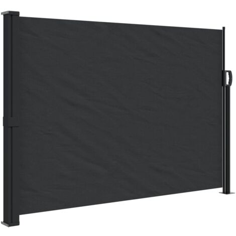 Auvent latéral rétractable noir 140x600 (1/5)