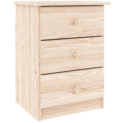 Table de chevet ALTA 41x35x55 bois de pin massif (1/5)