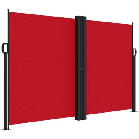 Auvent latéral rétractable rouge 160x1200 (1/5)