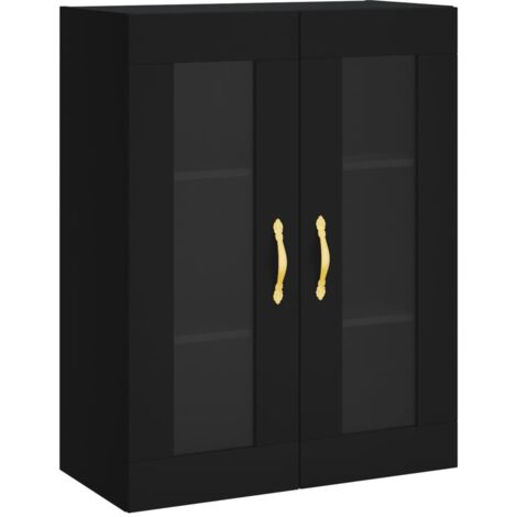 Armoire murale noir 69,5x34x90 (1/5)