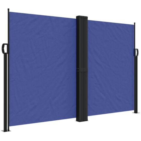 Auvent latéral rétractable bleu 160x1200 (1/5)