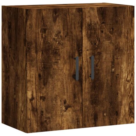 Armoire murale chêne fumé 60x31x60 bois d'ingénierie (1/5)
