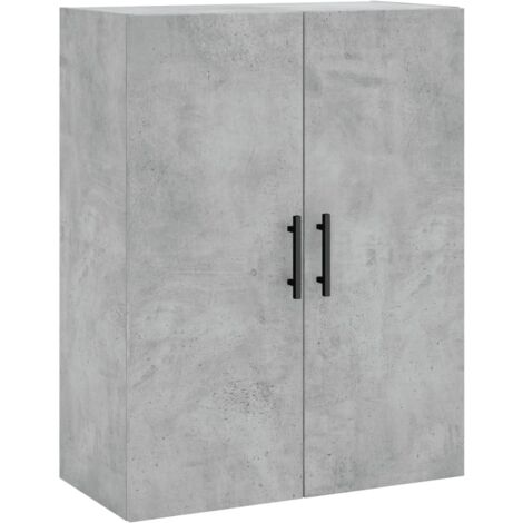 Armoire murale gris béton 69,5x34x90 (1/5)
