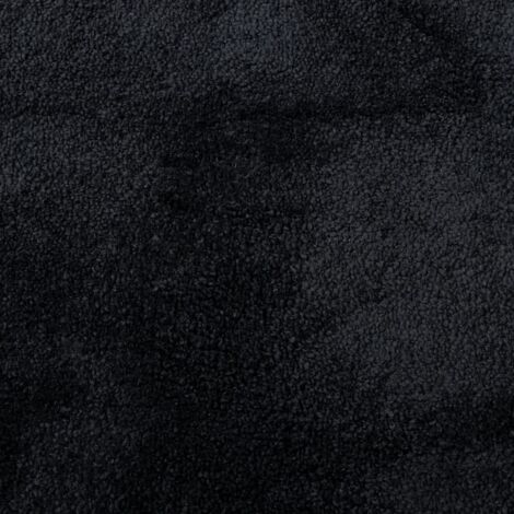 Tapis OVIEDO à poils courts noir 240x240 (1/5)