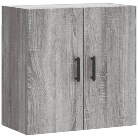 Armoire murale sonoma gris 60x31x60 bois d'ingénierie (1/5)