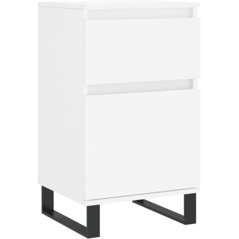 Buffet blanc 40x35x70 bois d’ingénierie (1/5)