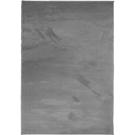 Tapis OVIEDO à poils courts anthracite 140x200 (1/5)