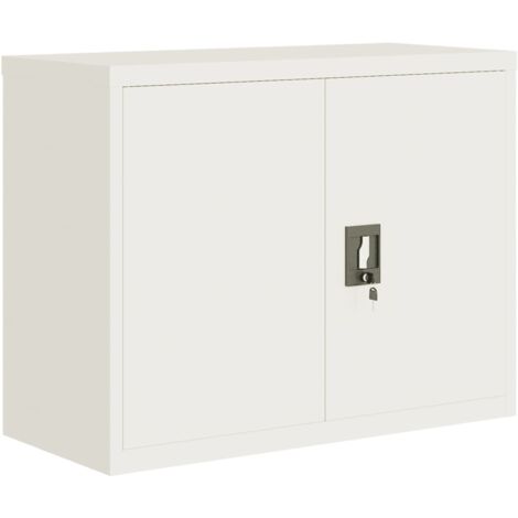 Classeur blanc 90x40x70 acier (1/5)