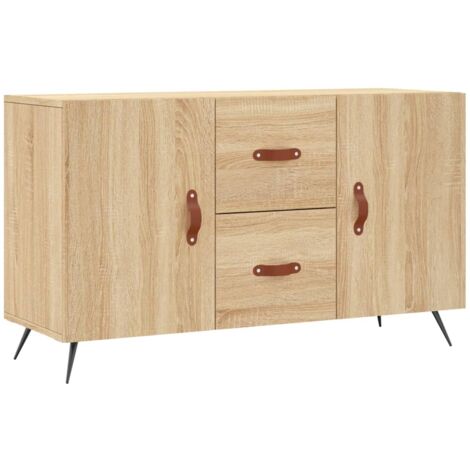 Buffet chêne sonoma 100x36x60 bois d'ingénierie (1/5)