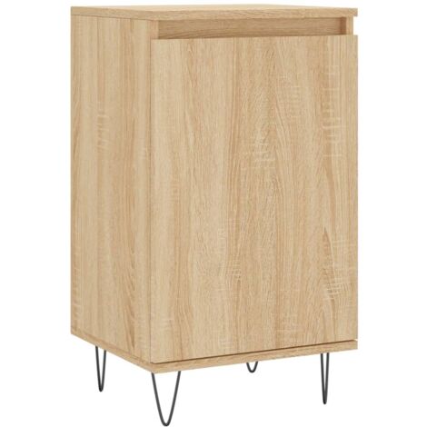 Buffet chêne sonoma 40x35x70 bois d'ingénierie (1/5)