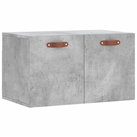 Armoire murale Gris béton 60x36,5x35 Bois d'ingénierie (1/5)