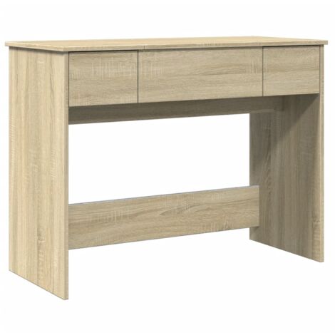 Coiffeuse avec miroir chêne sonoma 100x45x76 (1/5)