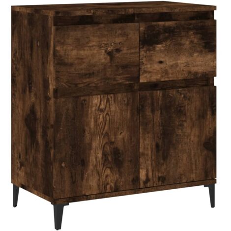 Buffet Chêne fumé 60x35x70 Bois d'ingénierie (1/5)