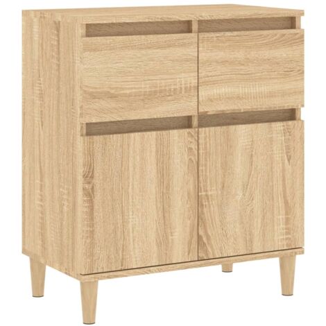 Buffet Chêne sonoma 60x35x70 Bois d'ingénierie (1/5)