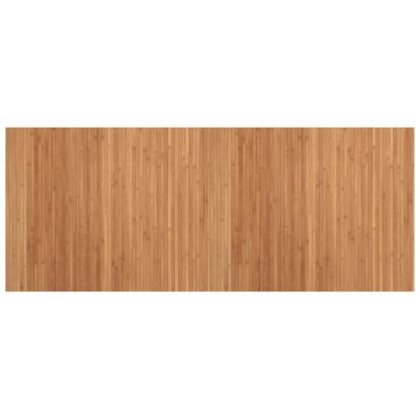 Tapis rectangulaire naturel 80x200 bambou (1/5)