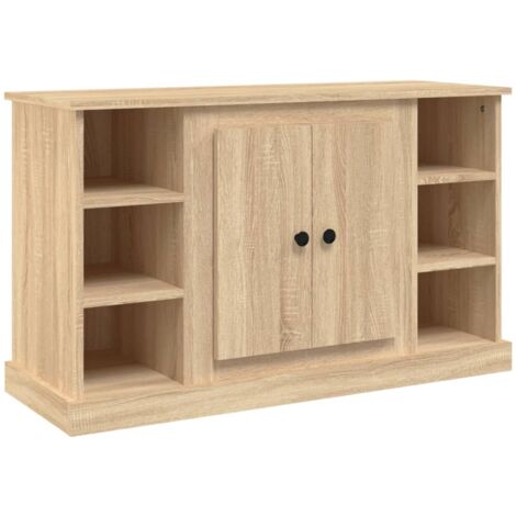 Buffet Chêne sonoma 100x35,5x60 Bois d'ingénierie (1/5)