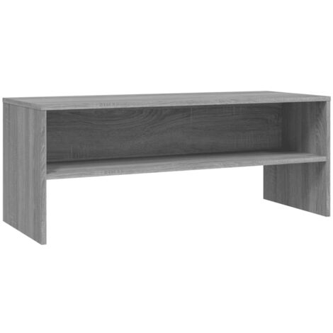 Meuble TV Sonoma gris 100x40x40 Bois d'ingénierie (1/5)