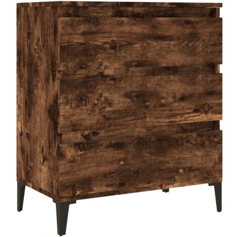 Buffet Chêne fumé 60x35x70 Bois d'ingénierie (1/5)
