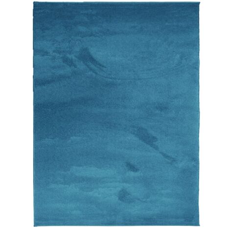 Tapis OVIEDO à poils courts turquoise 240x340 (1/5)