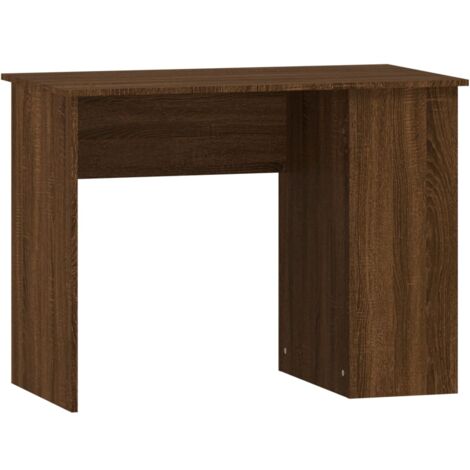 Bureau chêne marron 100x55x75 bois d'ingénierie