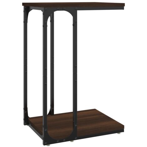 Table d'appoint Chêne marron 40x30x60 Bois d'ingénierie (1/5)