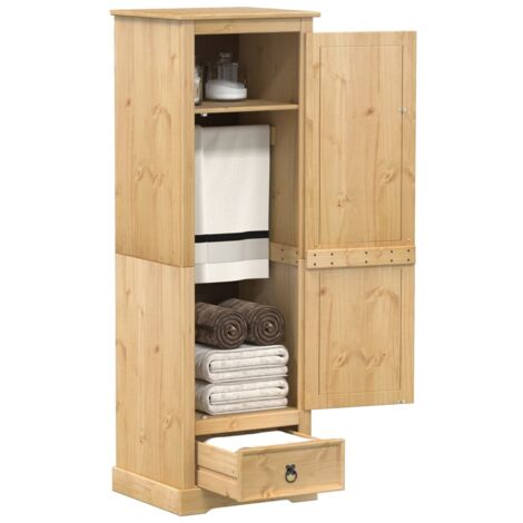 Garde-robe Corona 55x50x170 bois de pin massif (1/5)
