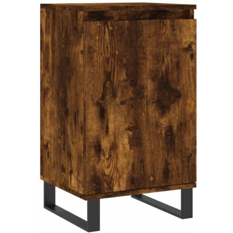 Buffet chêne fumé 40x35x70 bois d'ingénierie (1/5)