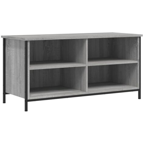 Meuble TV Sonoma gris 100x40x50 Bois d'ingénierie (1/5)