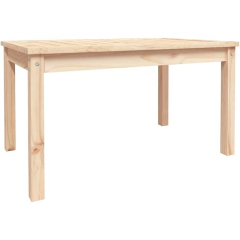 Table de jardin 82,5x50,5x45 bois massif de pin (1/5)