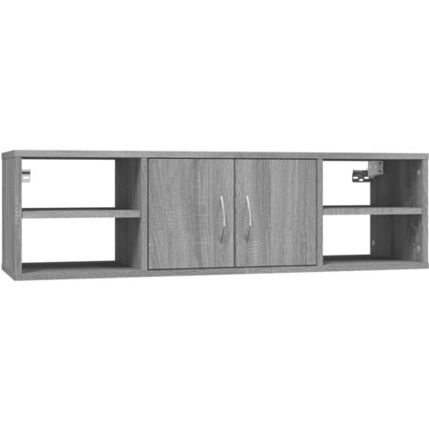 Étagère murale Sonoma gris 102x30x29 Bois ingénierie (1/5)