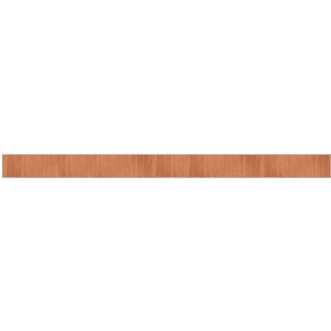 Tapis rectangulaire marron 70x1000 bambou (1/5)