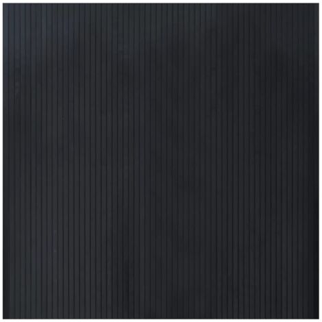 Tapis rectangulaire noir 100x100 bambou (1/5)