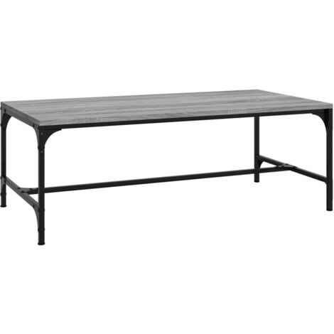 Table basse Sonoma gris 80x50x35 Bois d'ingénierie (1/5)