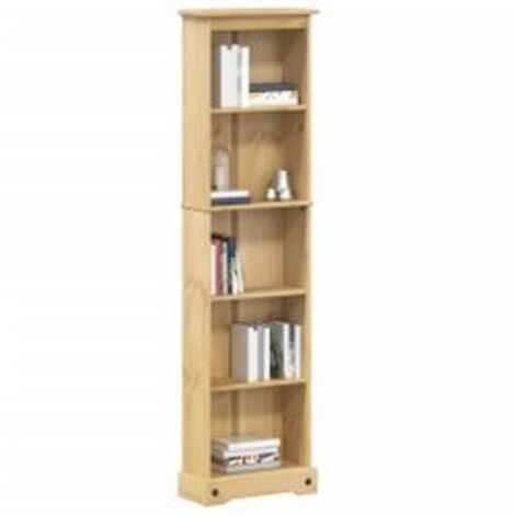 Bibliothèque Corona 46x20x170 bois de pin massif (1/5)