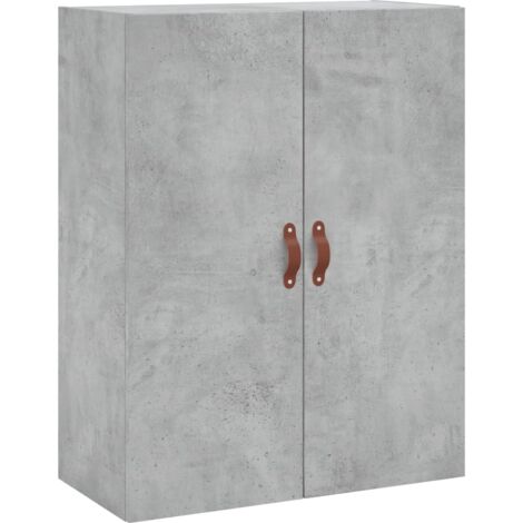 Armoire murale gris béton 69,5x34x90 (1/5)