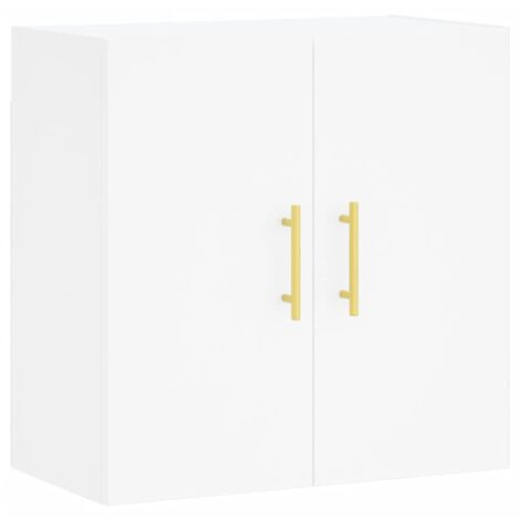 Armoire murale blanc 60x31x60 bois d'ingénierie (1/5)