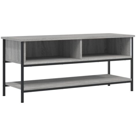 Meuble TV sonoma gris 100x35x45 bois d'ingénierie (1/5)