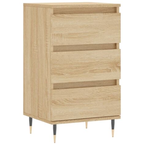 Buffet chêne sonoma 40x35x70 bois d'ingénierie (1/5)