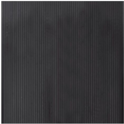 Tapis rectangulaire gris 100x100 bambou (1/5)