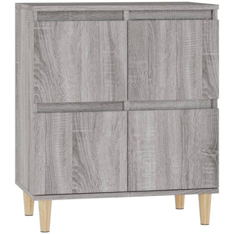 Buffet Sonoma gris 60x35x70 Bois d'ingénierie (1/5)