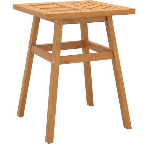Table d'appoint 45x45x60 bois massif d'acacia (1/5)